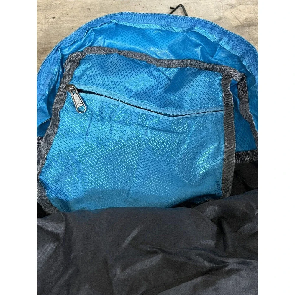Waterproof Folding Outdoor Hiking Travel Sports Backpack Bag everyday use Teal - Picture 6 of 10
